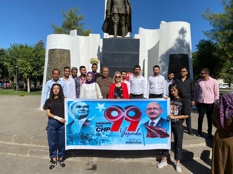 CHP’den Diyarbakır’da 99. Yıl kutlaması!