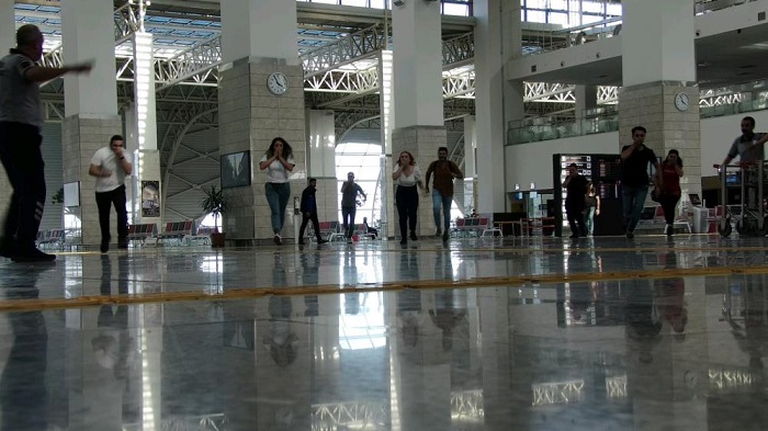 Diyarbakır Havalimanında nefes kesen tatbikat