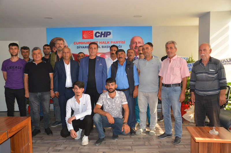 CHP’ye Kocaköy’den 300 kişilik katılım