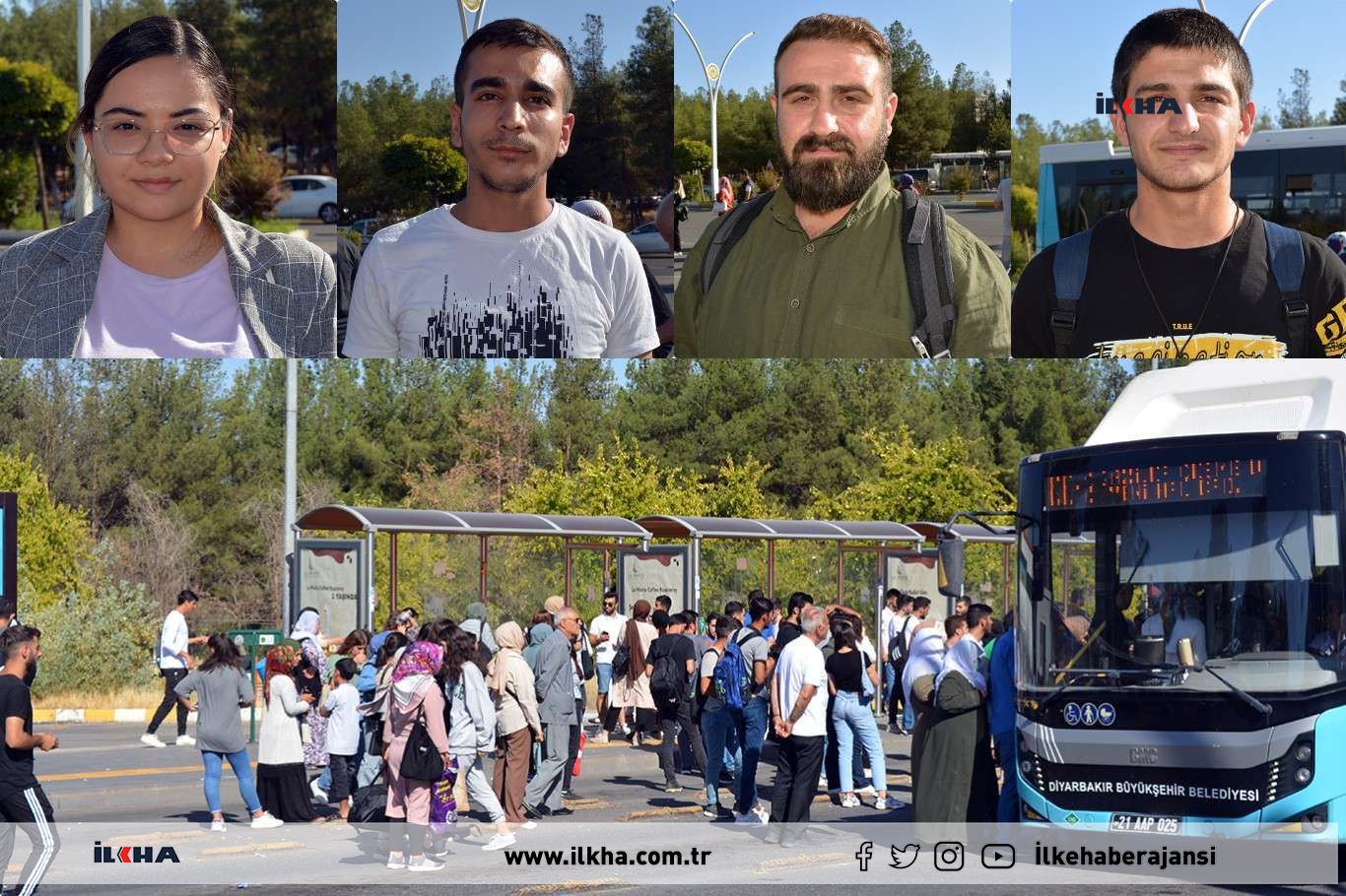 VİDEO HABER - Diyarbakırlılar: Belediye araçları yetersiz sayı arttırılmalı