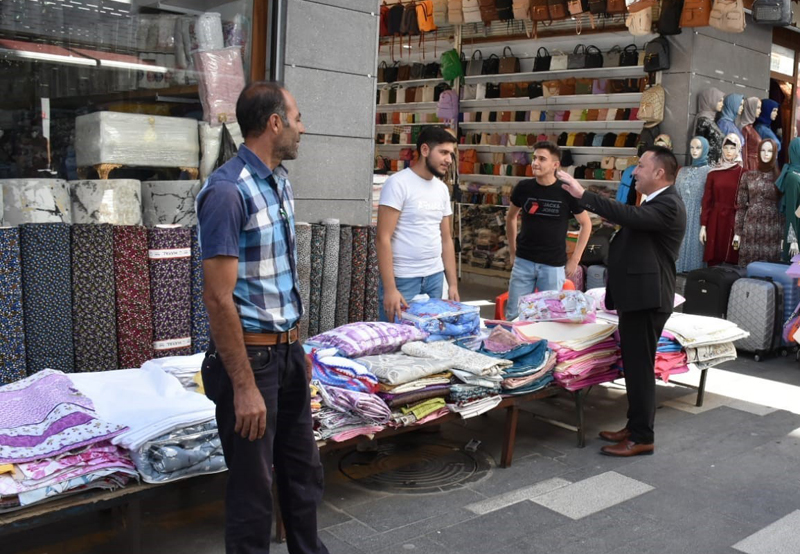 Sakarya Caddesi’nde “düzene uyma” uyarısı!