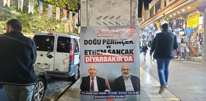 Vatan Partisi lideri Doğu Perinçek ve Ethem Sancak Diyarbakır'a geliyor.