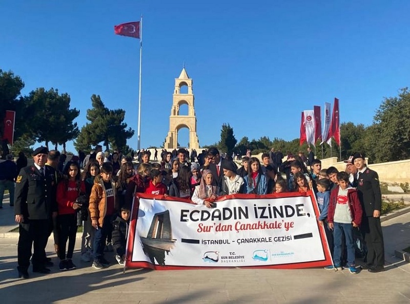 Surlu öğrenciler Çanakkale’yi gezdi