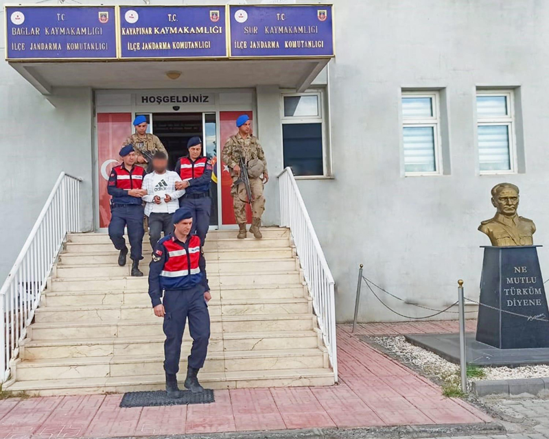 Firari hükümlü, Diyarbakır'da JASAT tarafından yakalandı