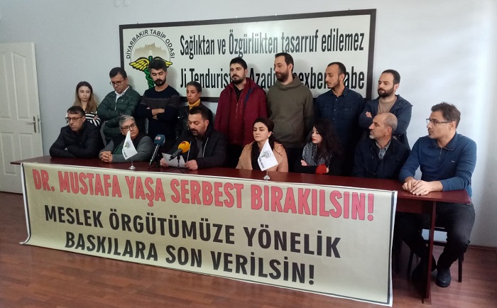 Diyarbakır Tabip Odası'ndan Dr. Mustafa Yaşa’nın gözaltısına tepki