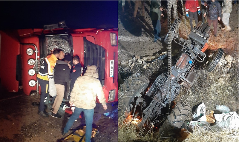 Diyarbakır'da iki ayrı kaza: 2 yaralı