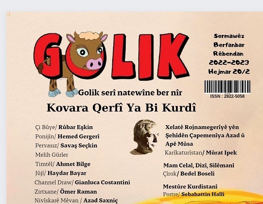 Kürtçe Mizah Dergisi Golik, yeniden yayında