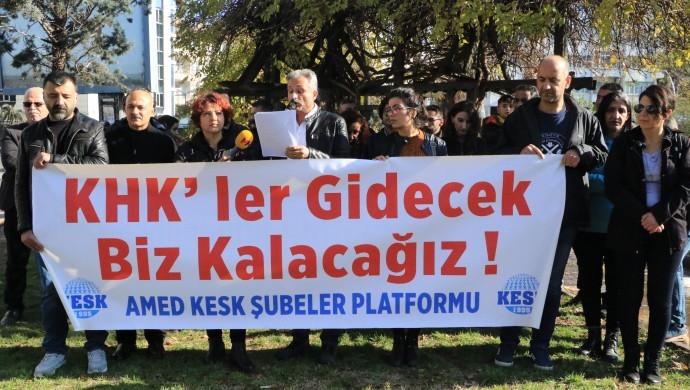 KESK Diyarbakır Şubeler Platformu: Zulme boyun eğmeyeceğiz