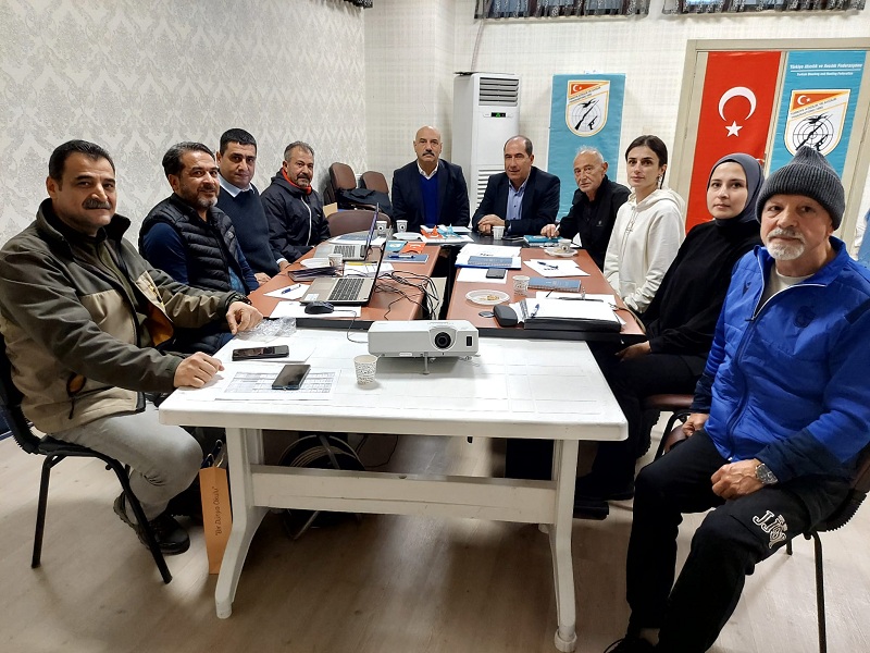 Atıcılık Federasyonu Teknik Kurulu Toplantısı Diyarbakır’da gerçekleşti