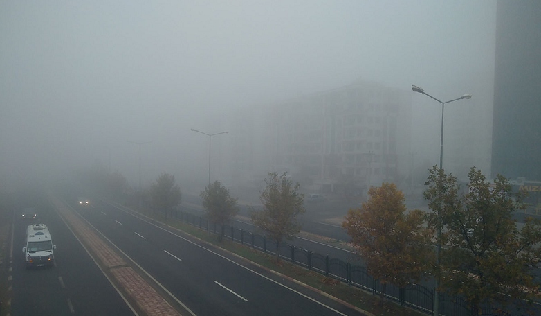 VİDEO HABER - Diyarbakır’da sis etkisini sürdürüyor