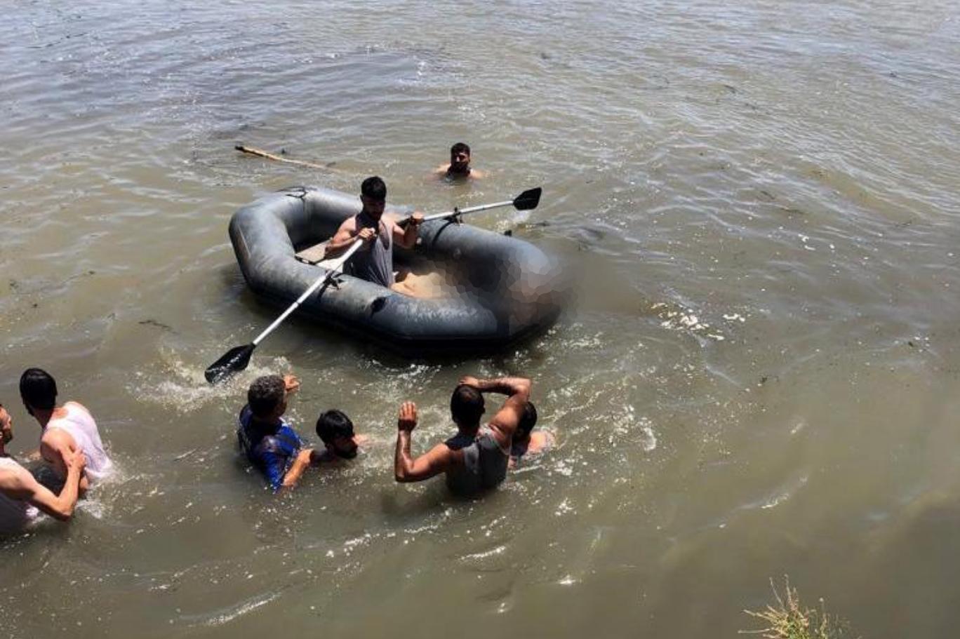 Dicle Nehri’ne düşen kişinin cenazesine ulaşıldı