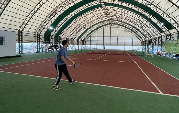Diyarbakırlı tenisçiler turnuvada buluştu
