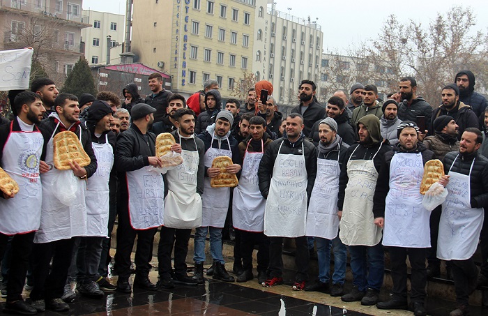 Güncellendi; Diyarbakır’da fırın çalışanları 5 maddelik mutabakat metnini imzaladı