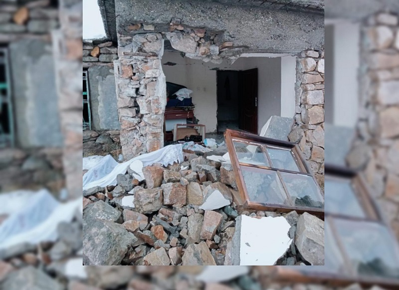 Deprem Lice'nin köylerinde hasara neden oldu