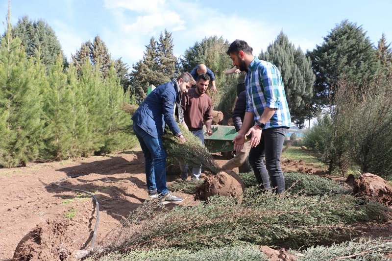 Depremin hayattan kopardığı sağlıkçılar için hatıra ormanı