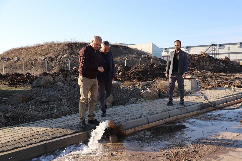 Tekstil İhtisas OSB'ye yeni sondaj kuyusu açıldı