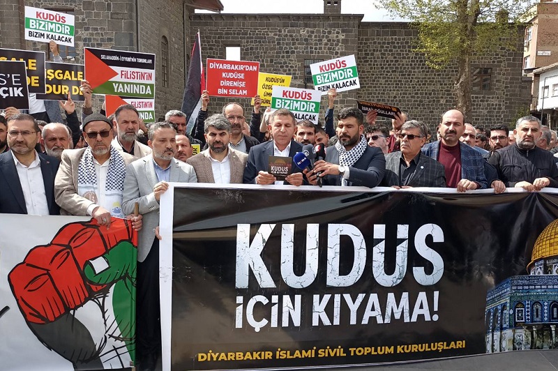 Diyarbakr’da STK'lardan Kudüs'e sahip çıkma çağrısı