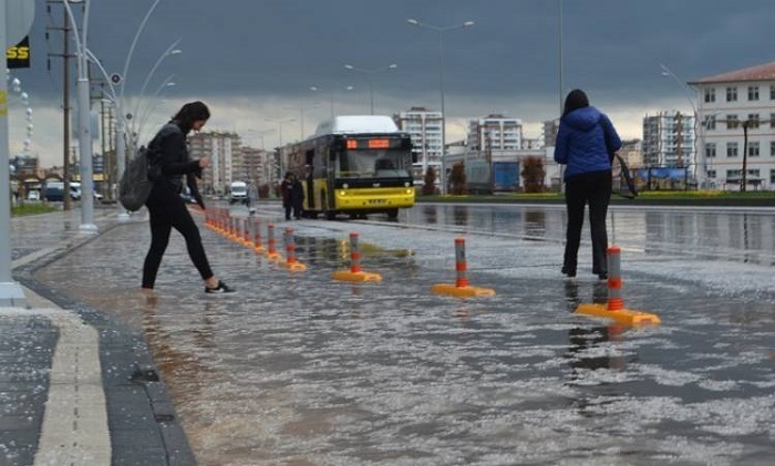 Meteoroloji’den Diyarbakır için sağanak uyarısı