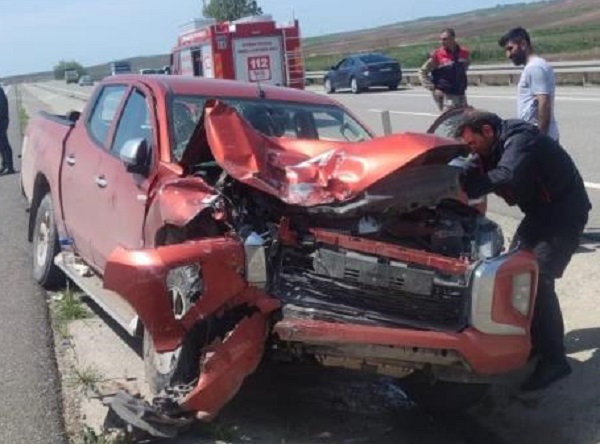 Bismil’de trafik kazası: 4 yaralı