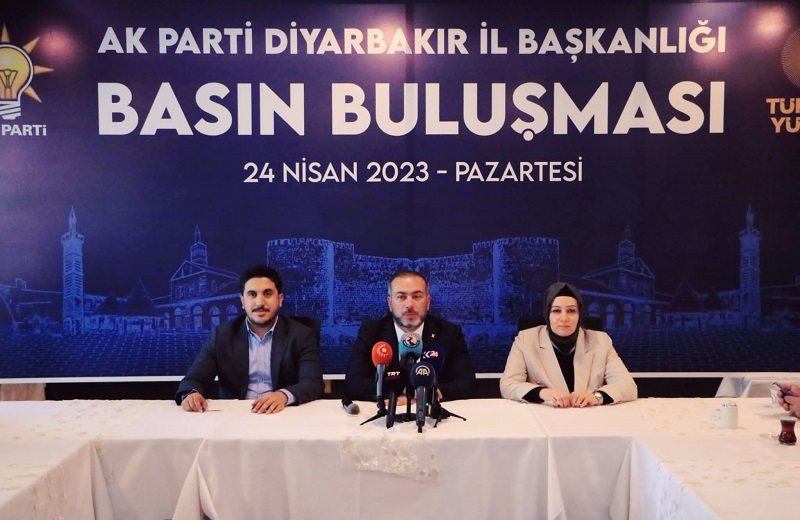 AK Parti’li Aydın: Diyarbakırlılar huzur ve kaos arasında tercih yapacak