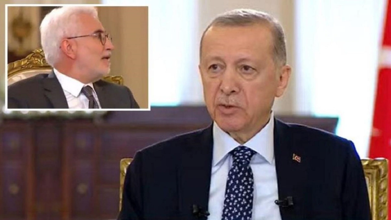 Cumhurbaşkanı Erdoğan canlı yayın sırasında rahatsızlandı
