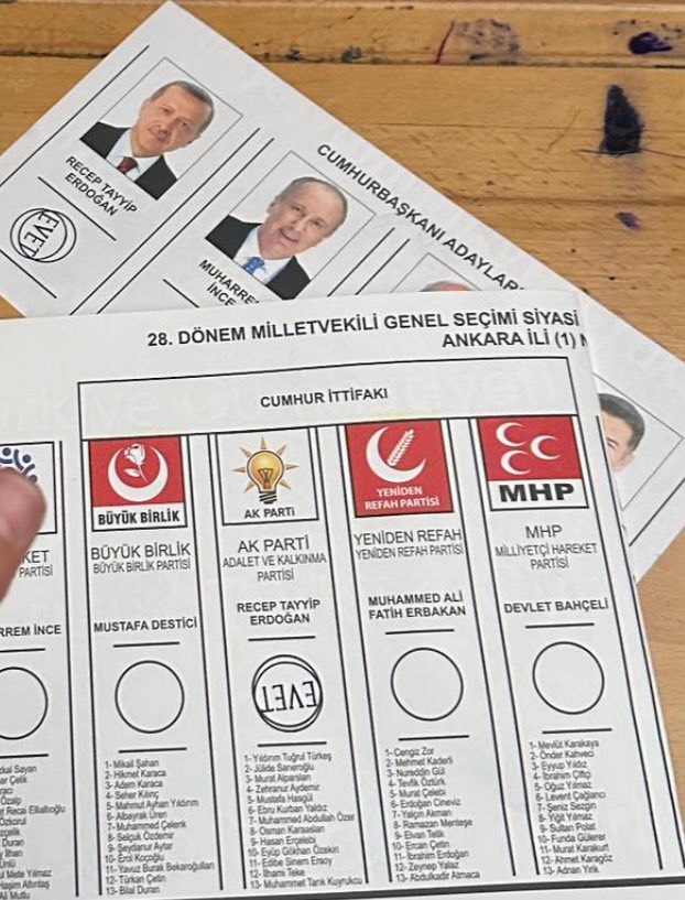 Sandık üyesini dövüp Erdoğan’a seri oy basmışlar