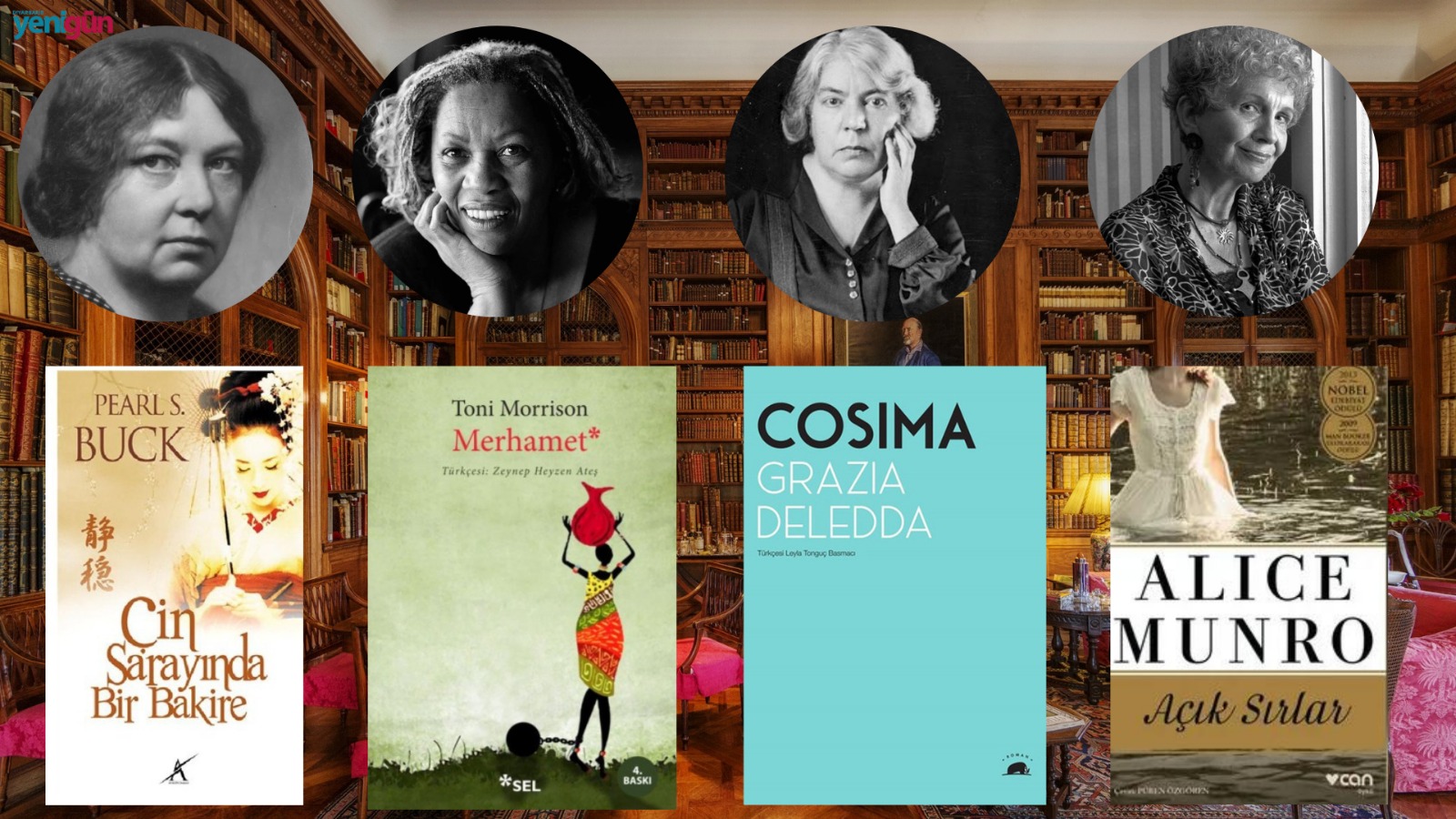 Nobel Edebiyat Ödüllü 5 kadın yazar
