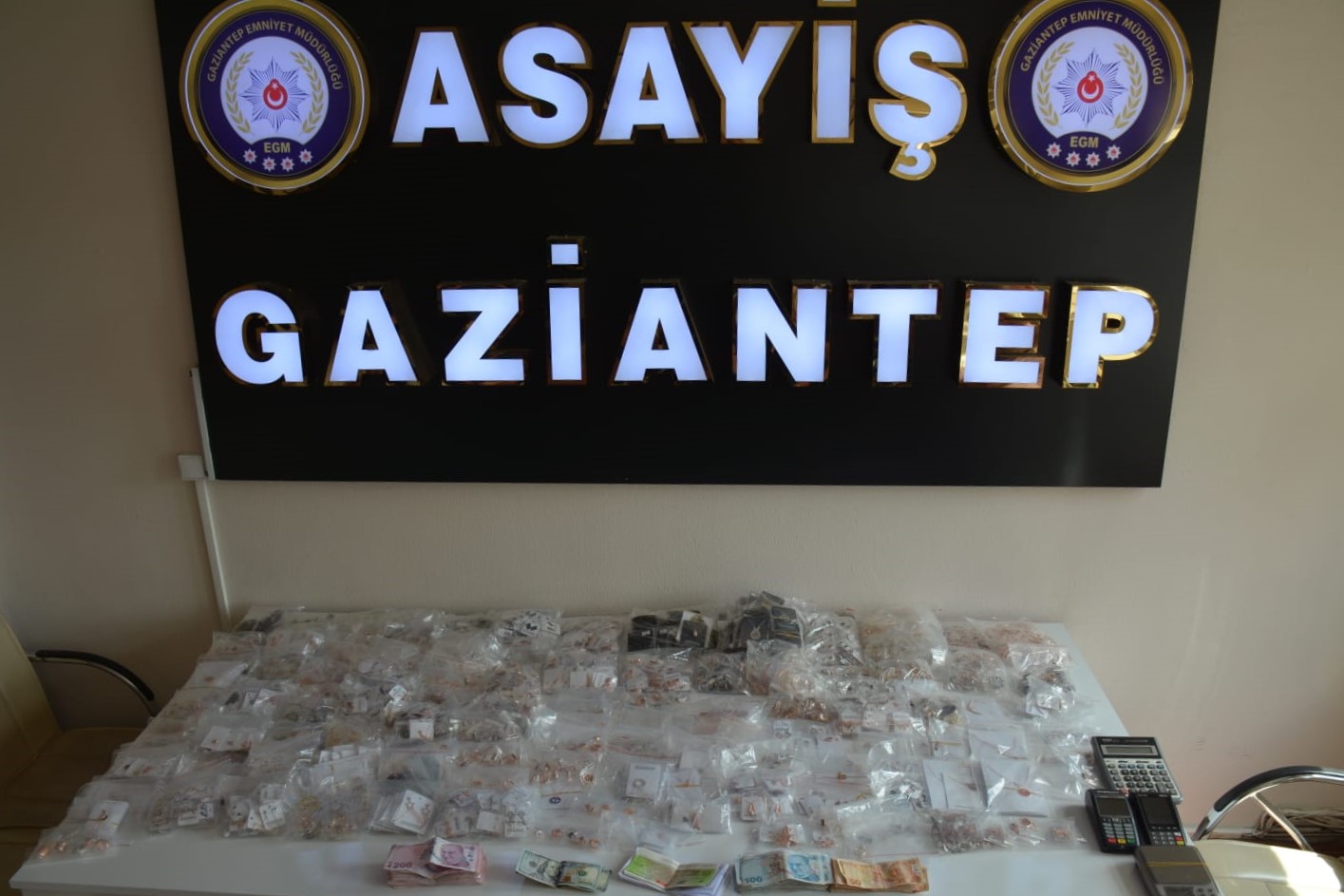 Gaziantep'te 43,5 milyon lirayı çalan zanlı tutuklandı