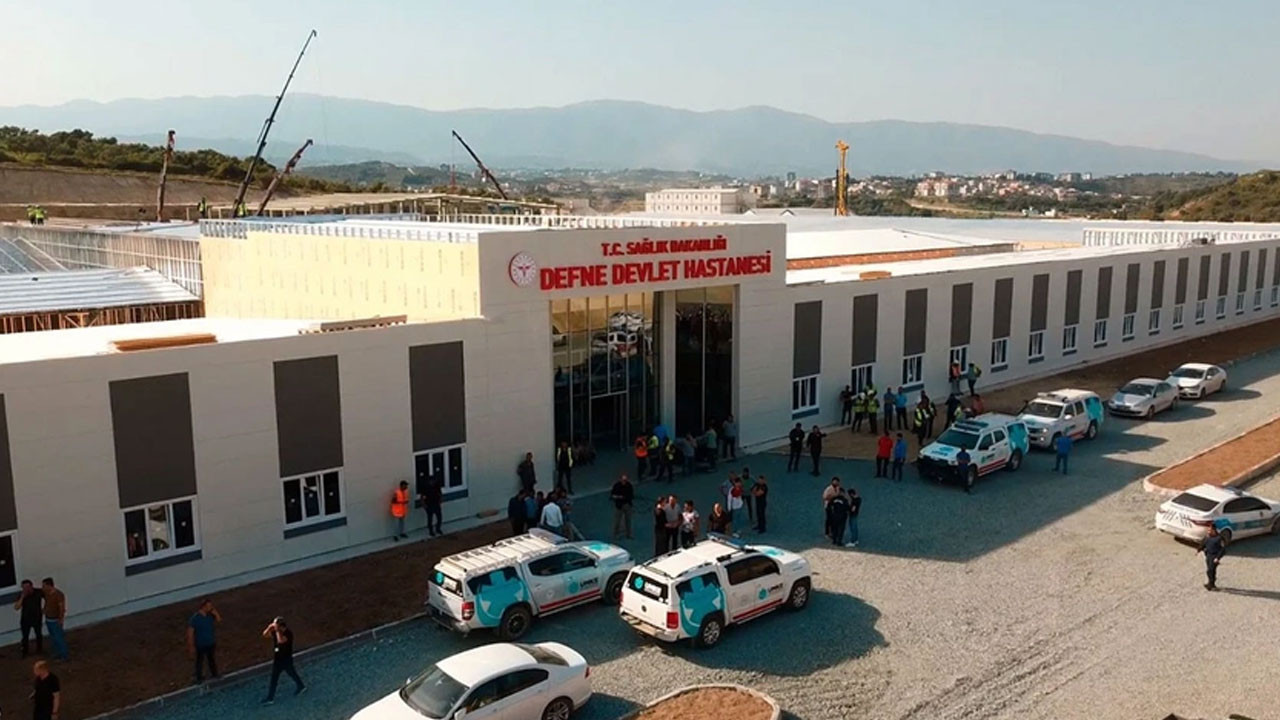 Temeli gündem olan Defne Devlet Hastanesi tamamlandı