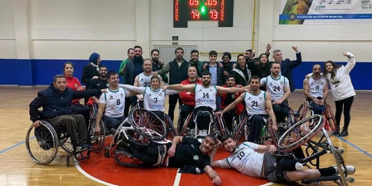 Amedspor Tekerlekli Sandalye Basketbol Takımı 1. Lig'de