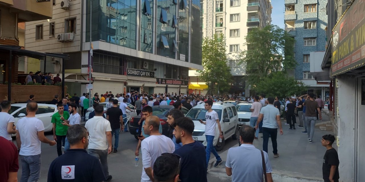 Diyarbakır’da silahlı kavga