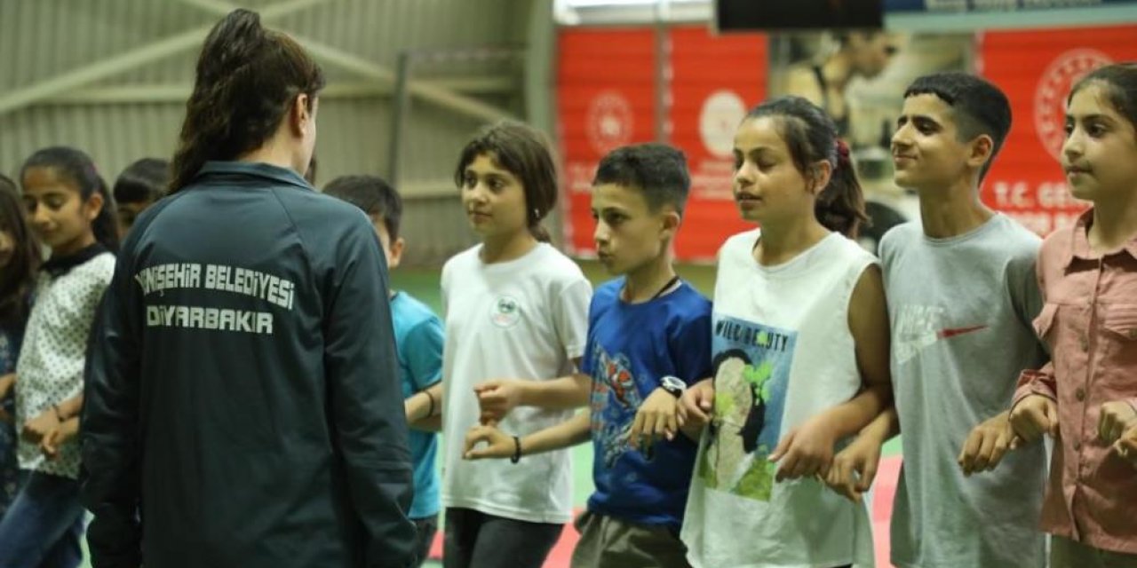 Diyarbakır Yenişehir’de yaz spor kursları başladı