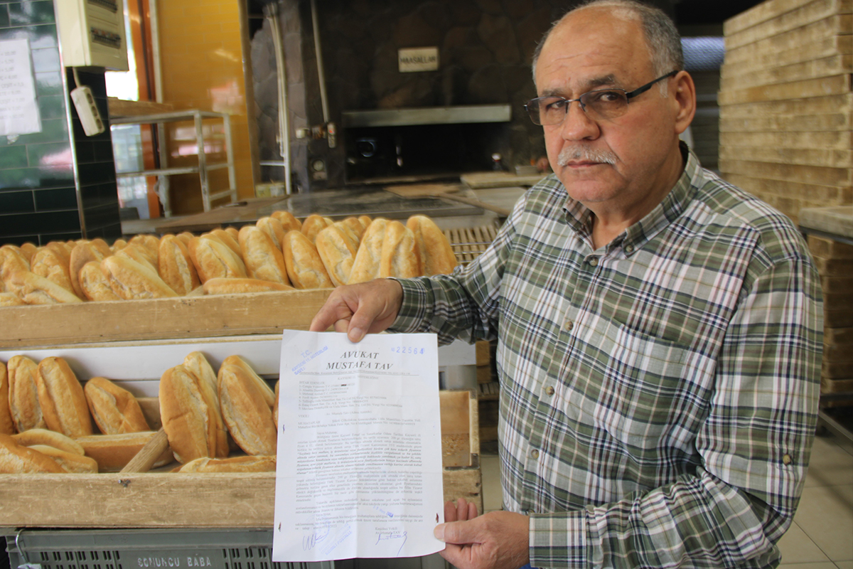 Fırıncıya meslektaşlarından ucuza ekmek sattığı için dava