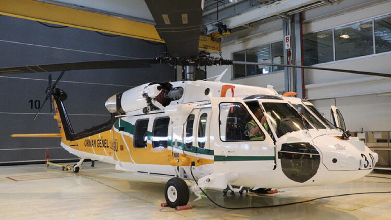 2'nci yerli yangın söndürme helikopteri tamamlandı