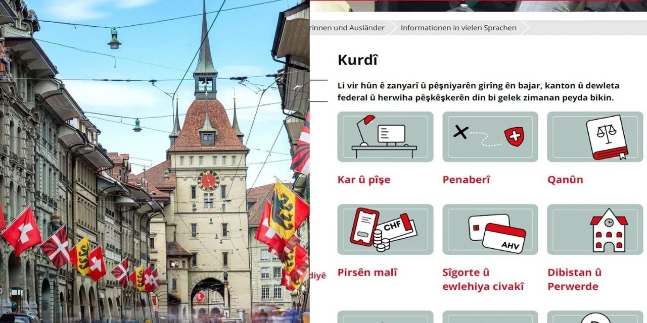 Bern’de Kürtçe seçenek olarak sunuldu