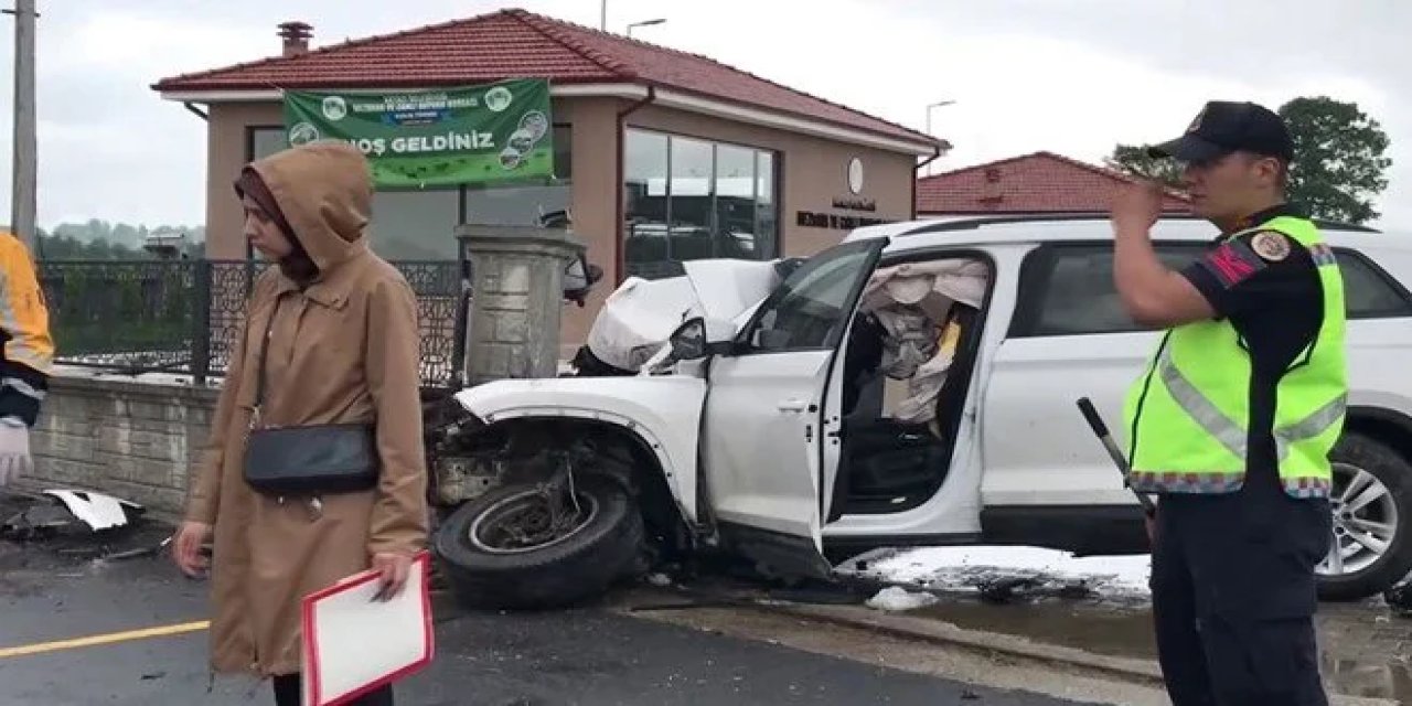 Kızını sınava yetiştirmeye çalışırken kazada öldü