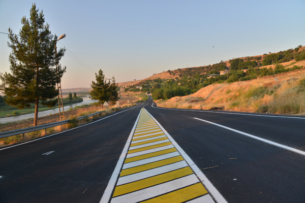Mardinkapı - Kabê Köprüsü hattında asfalt çalışmaları tamamlandı