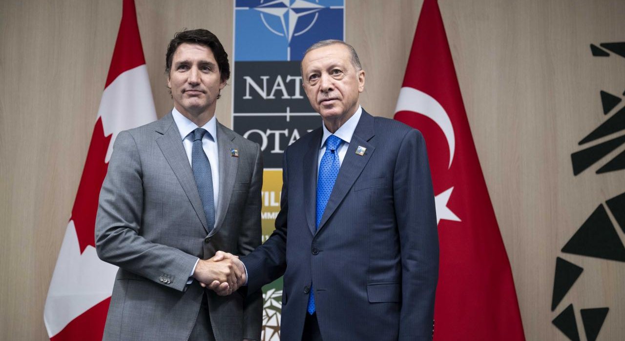 Cumhurbaşkanı Erdoğan Kanada Başbakanı Trudeau ile görüştü