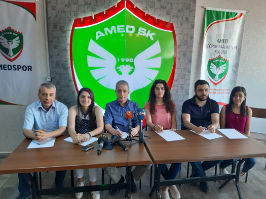 ‘Amedspor Sensin’ kampanyası başlatılacak