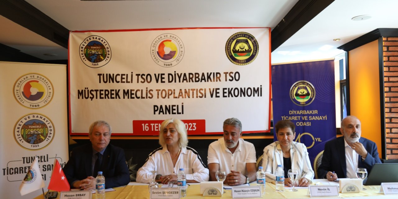 Diyarbakır TSO ve Tunceli TSO meclis toplantısında işbirliği sağlandı