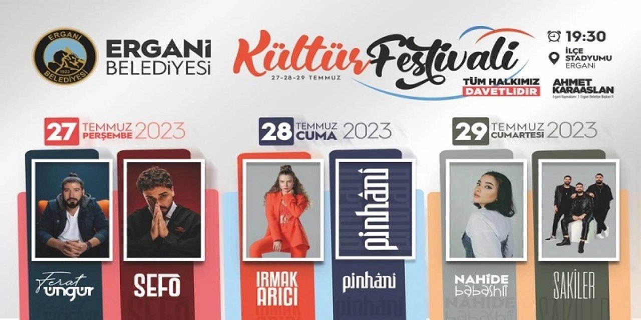 Diyarbakır’da Kültür Festivali başlıyor