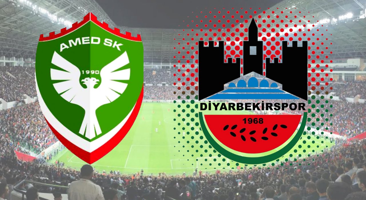 Amedspor ve Diyarbekirspor'un fikstürü belli oluyor!