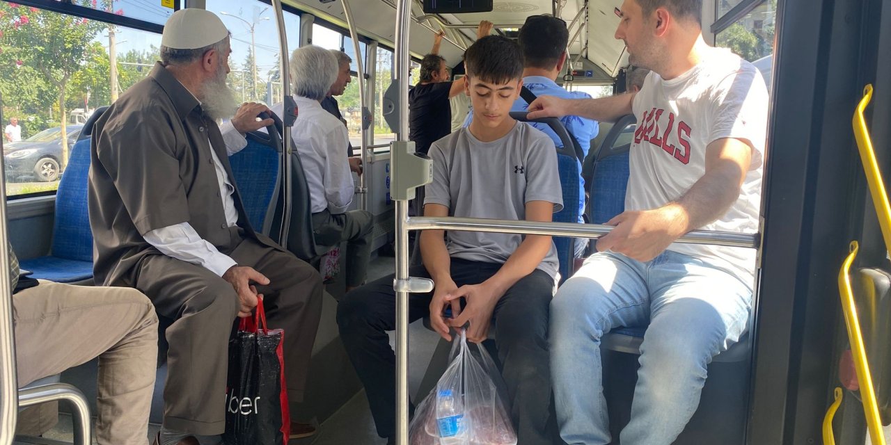 Diyarbakır'da belediye otobüslerinde ''bozuk klima'' sorunu
