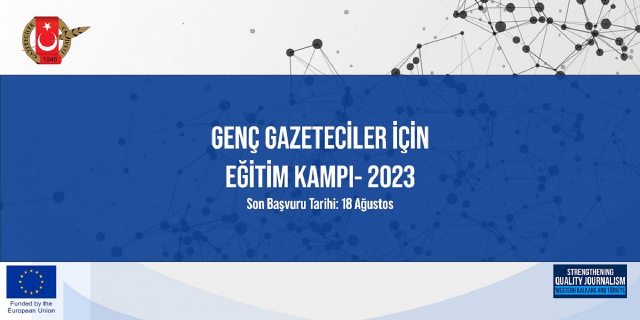 Genç gazeteciler için eğitim kampı başladı