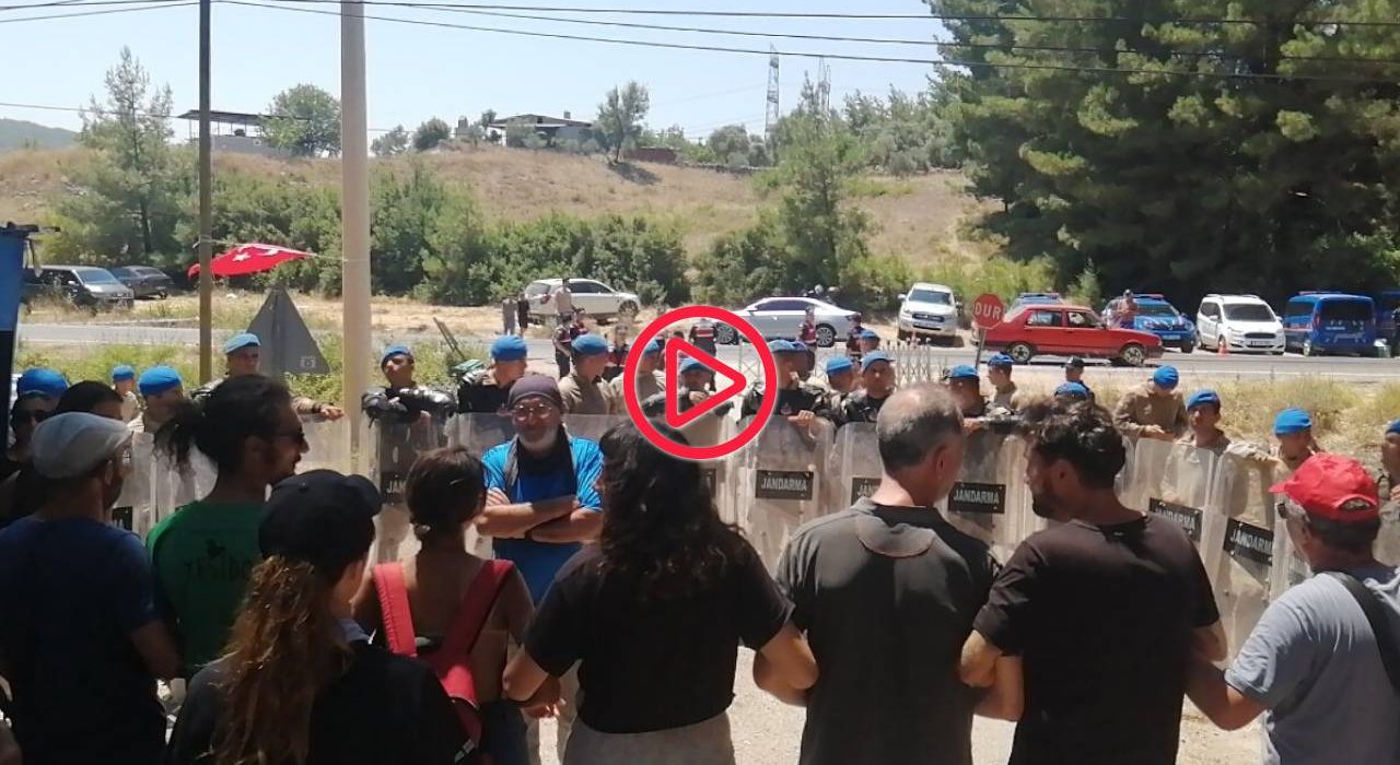 Jandarmadan Akbelen'de 'su' engellemesi: Oturma eylemi başlatıldı