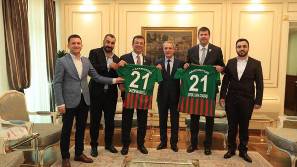 Amedspor’dan İmamoğlu'na ziyaret