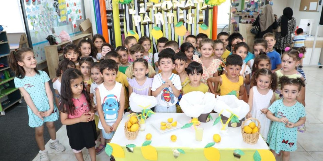 Yenişehir'de miniklere limonata etkinliği