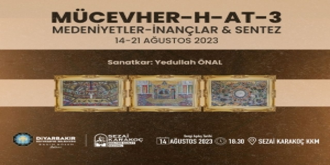 Diyarbakır'da resim sergisi açılacak