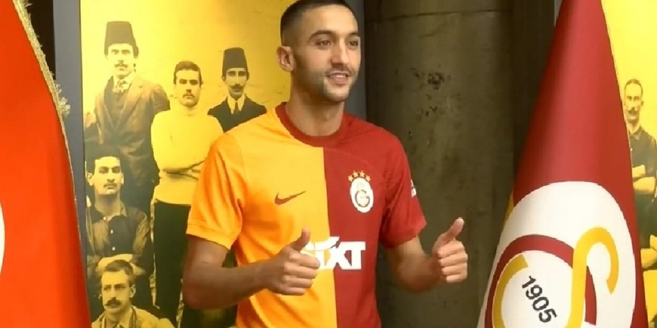 Hakim Ziyech resmen Galatasaray'da