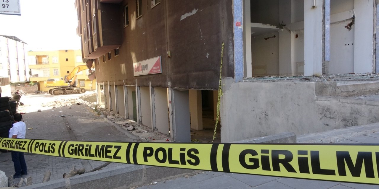 Diyarbakır'da yapılan ihbar üzerine yıkım durduruldu